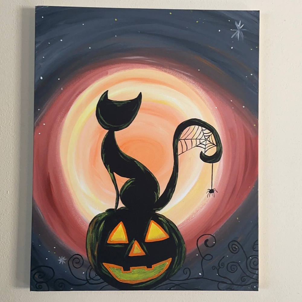Hand painted canvas